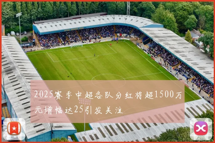 2025赛季中超各队分红将超1500万元增幅达25引发关注